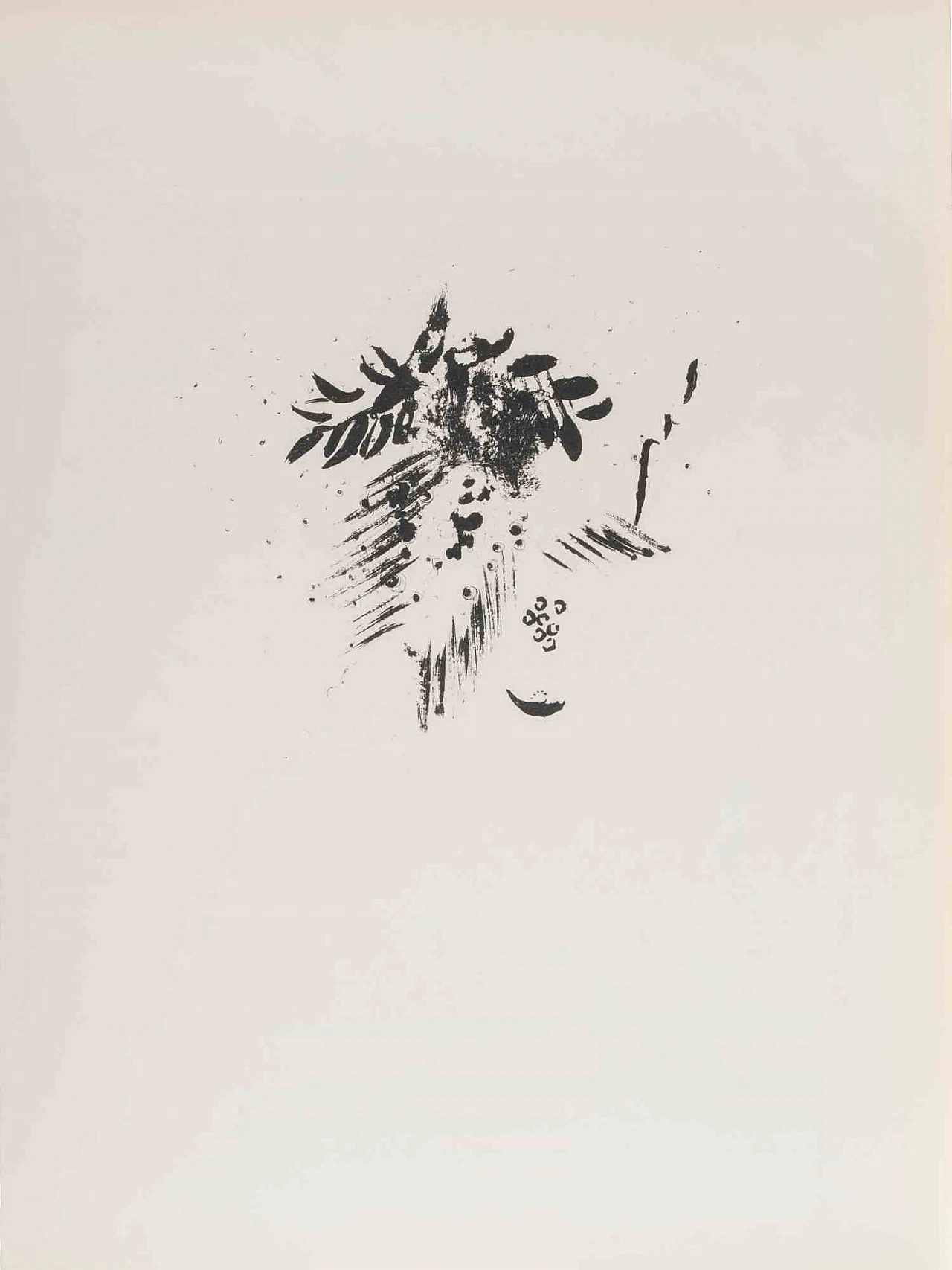 Marc Chagall, David salvato da Michal, litografia 1960-1979 2