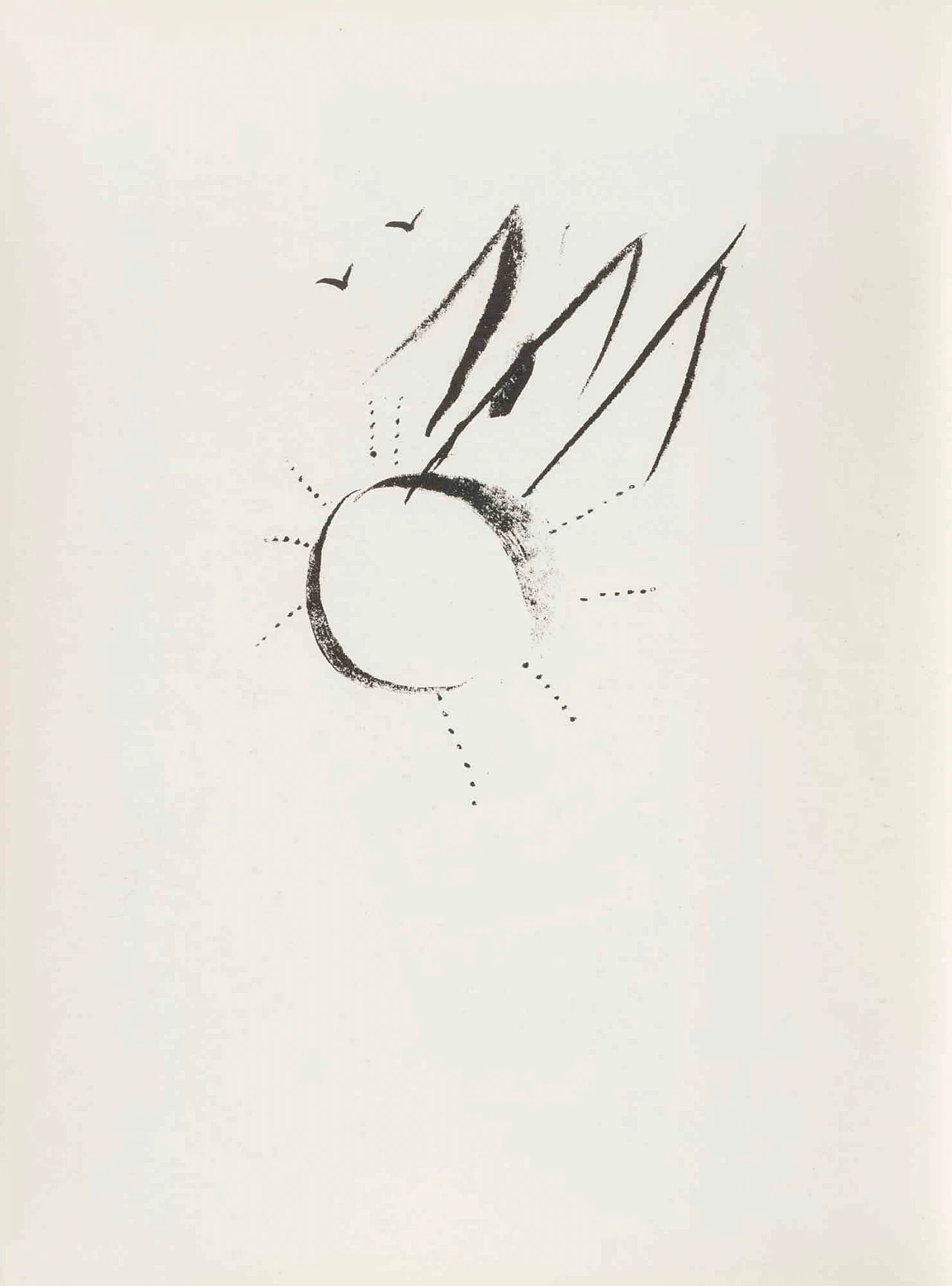 Marc Chagall, Job in Despair, Lithograph 1960s-1970s 2