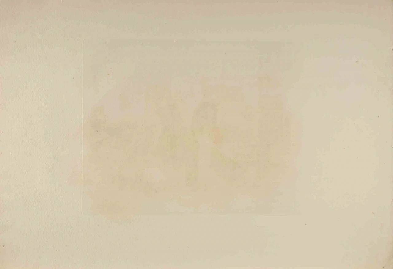 Auguste Lancon, Les Trappistes, Etching Aquatint 19th century 2