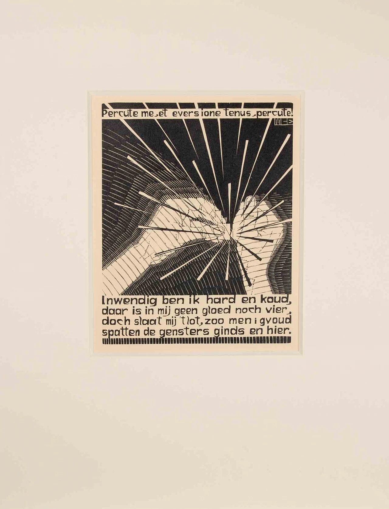 Maurits Cornelis Escher, Flint, Woodcut 1920s-1930s 2