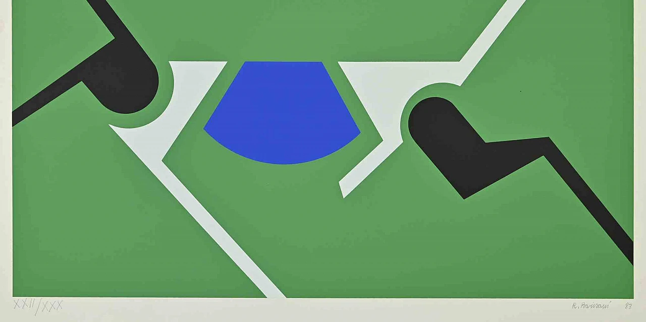 Renato Barisani, Forme verdi, Serigrafia 1980-1999 2