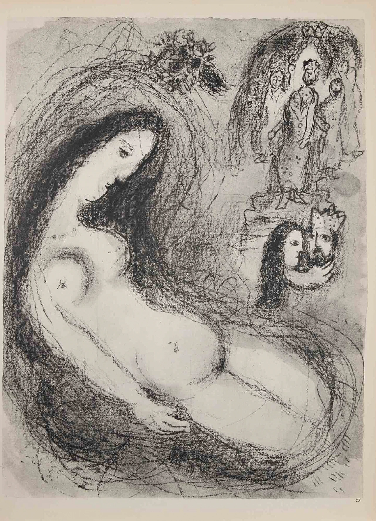 Marc Chagall, Solomon Appears in a Dream, Heliogravure 1960s-1970s 2