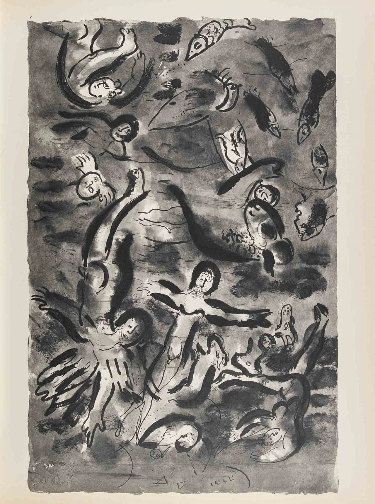 Marc Chagall, Enosch, Guardian of the Celestial Treasure, Heliogravure 1960s-1970s 2