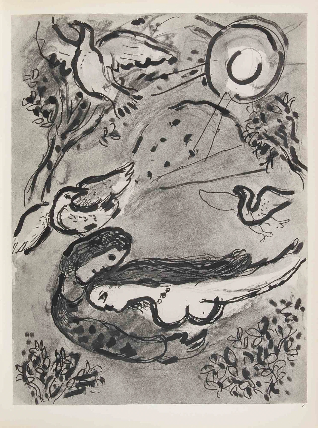 Marc Chagall, The Doves and All Lovers, Heliogravure 1960s-1970s 2