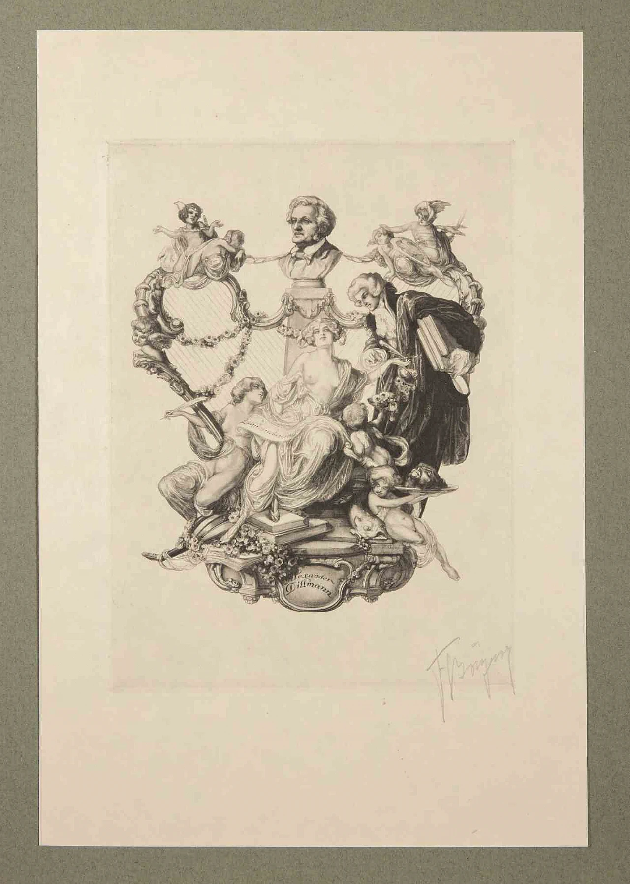 Franz Von Bayros (Choisy Le Conin), Bayros-Mappe III, Heliogravure 1900-1910s 1