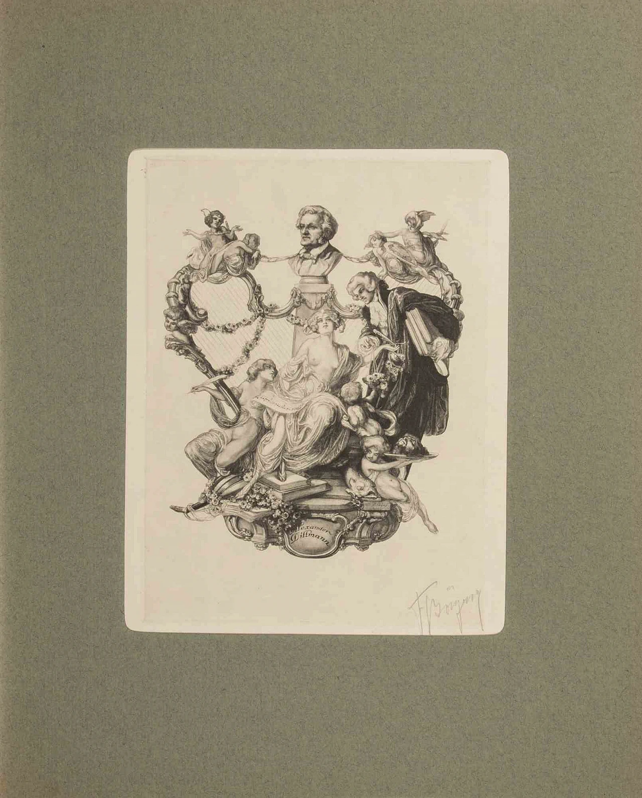 Franz Von Bayros (Choisy Le Conin), Bayros-Mappe III, Heliogravure 1900-1910s 2