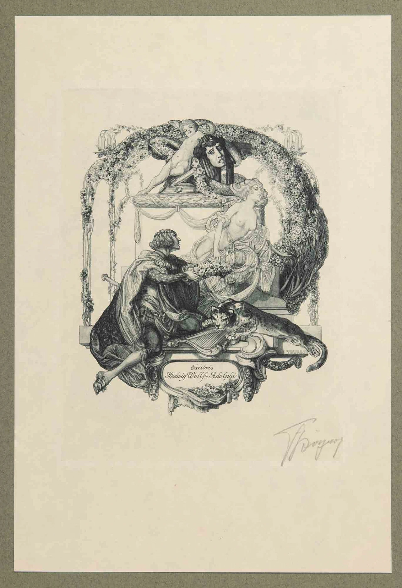 Franz Von Bayros (Choisy Le Conin), Bayros-Mappe III, Heliogravure 1900-1910s 1