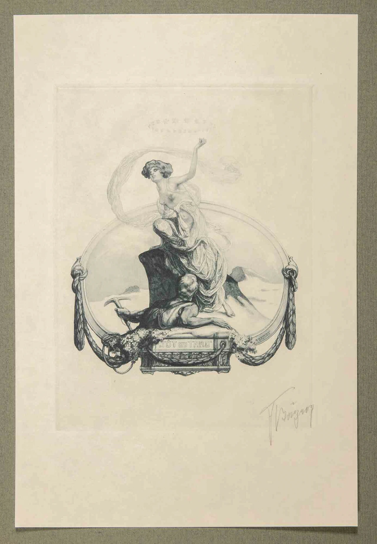 Franz Von Bayros (Choisy Le Conin), Bayros-Mappe III, Heliogravure 1900-1910s 1