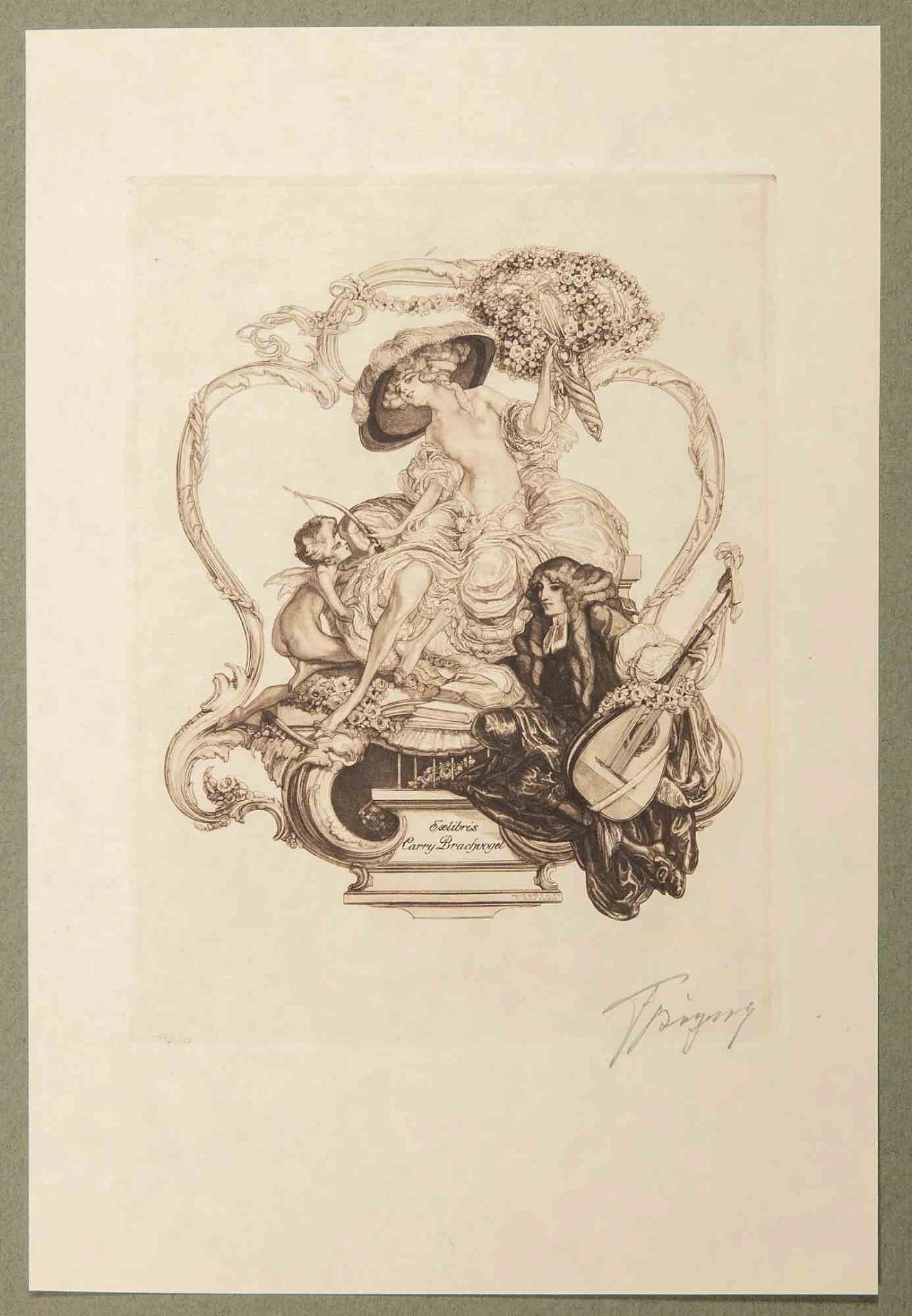 Franz Von Bayros (Choisy Le Conin), Bayros-Mappe III, Heliogravure 1900-1910s 1