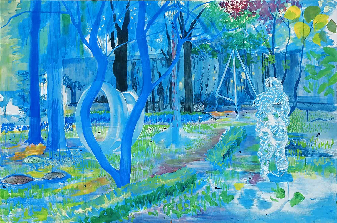 Sarah Bowyer, Percorso della vita, Acrilico Anni 2000 1