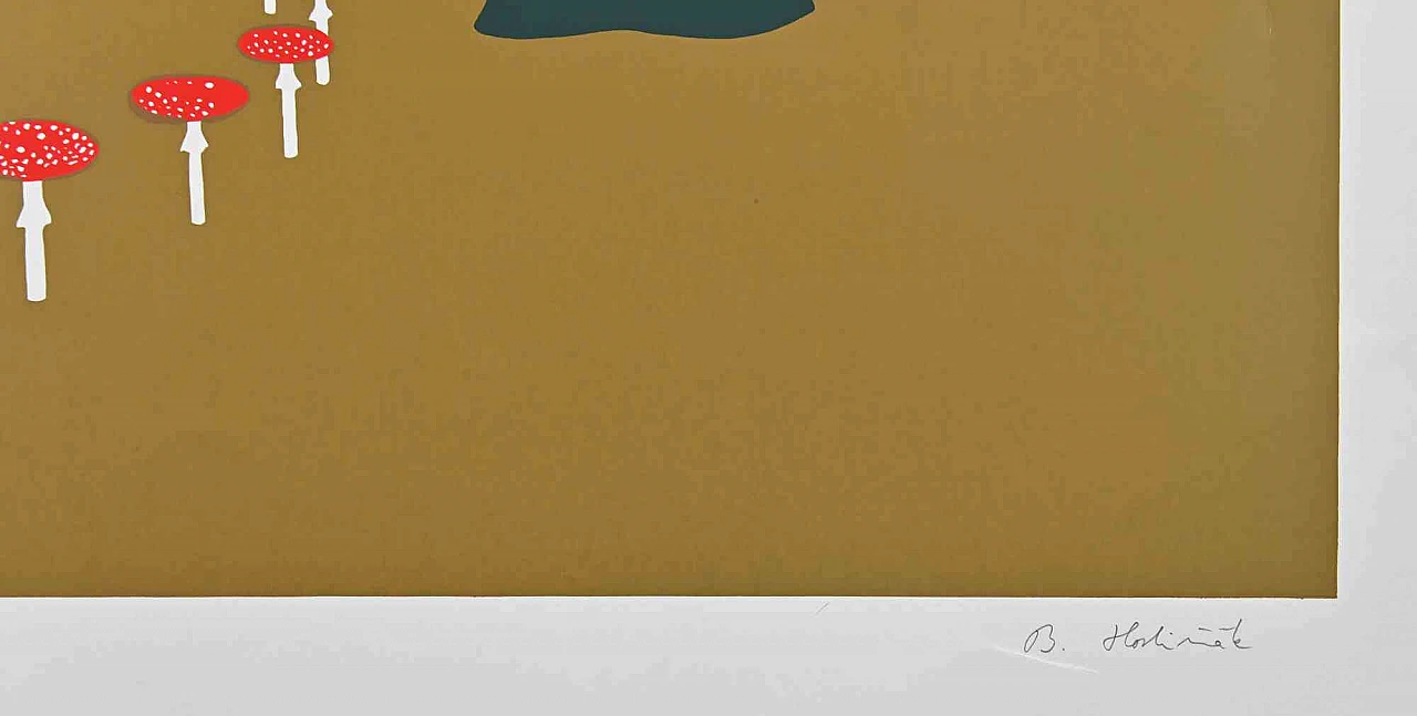 Bohdan Hostinak, The Forest, Screenprint 1980s-1990s 3