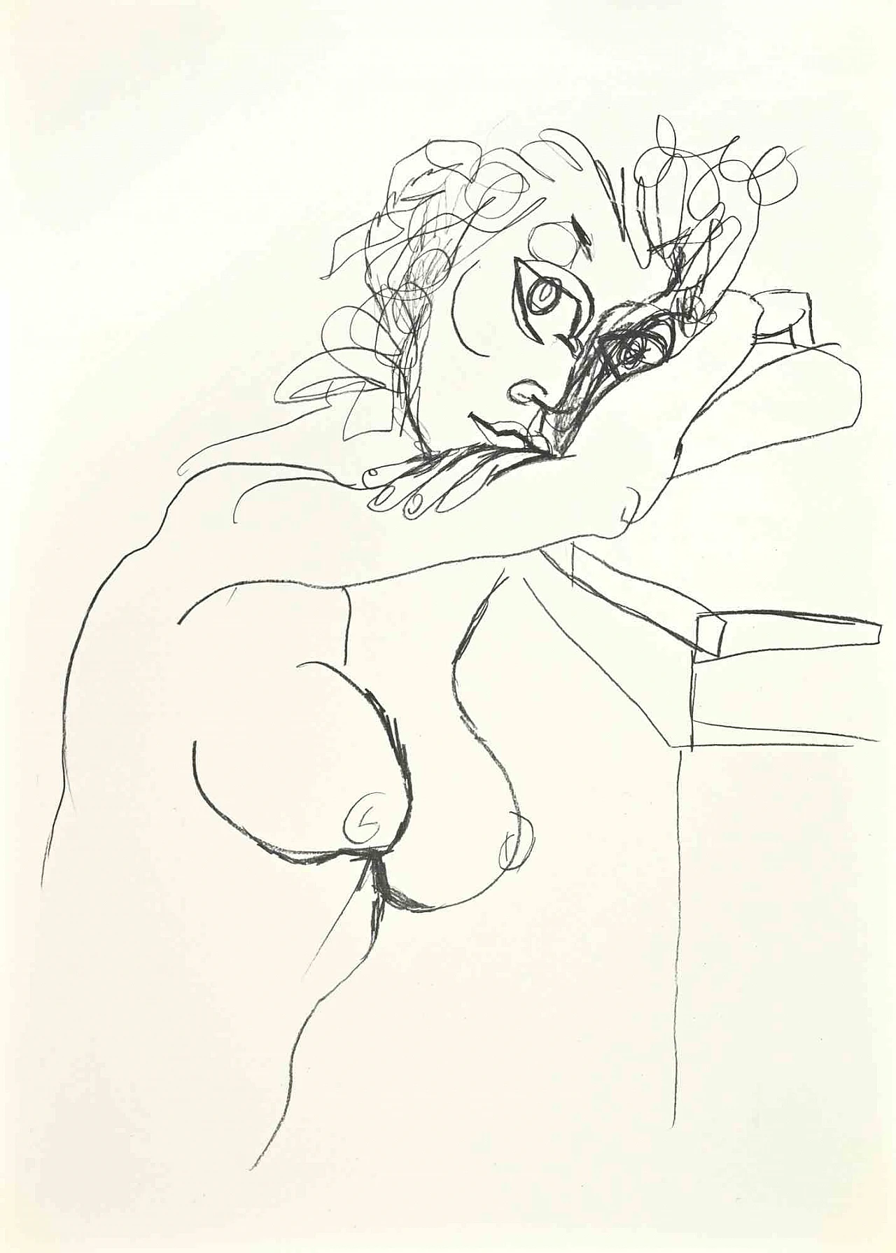 Renato Guttuso, Nudo, Offset 1960-1979 1