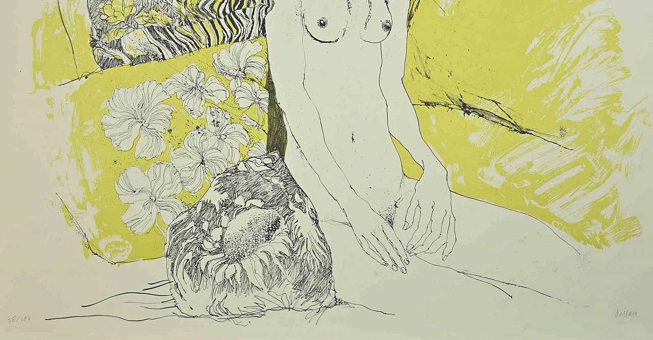 Sergio Barletta, Nude, Lithograph 1980s-1990s 2