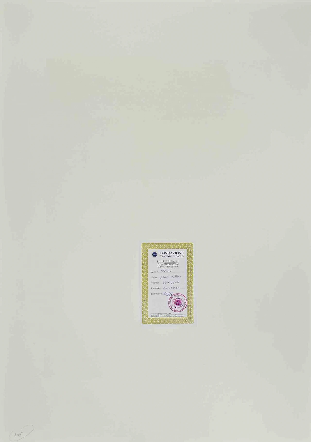 Wladimiro Tulli, Carnivalesque Composition, Screenprint 1960s-1970s 3