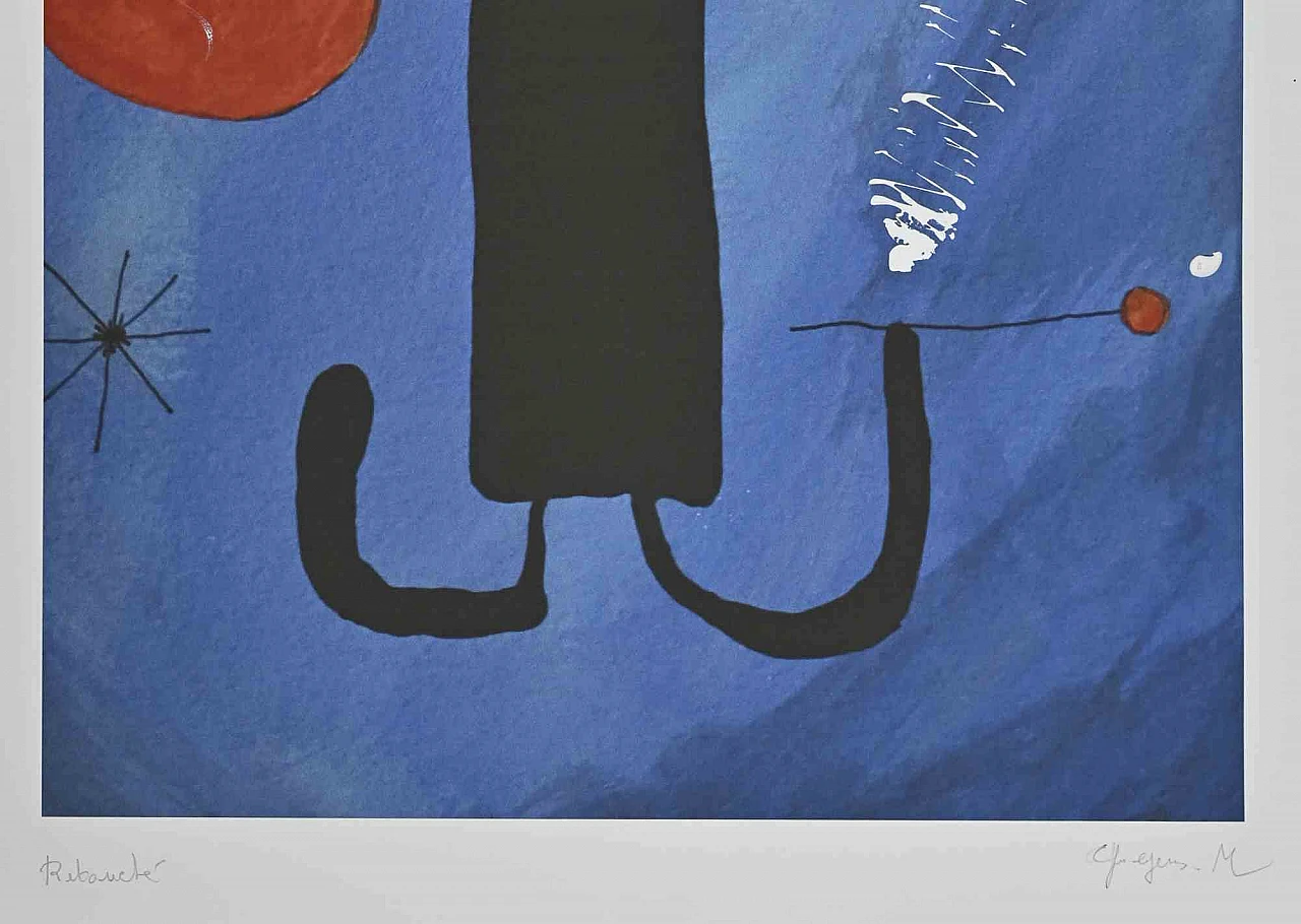 Martine Goyens, Homage to Miró, Digital Print 2000s 2