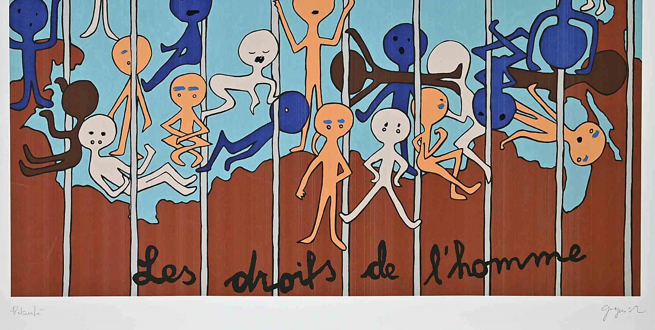 Martine Goyens, Composition Homage to Laurin-Lam, Digital Print 2000s 2