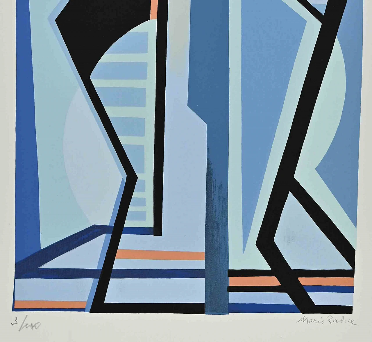 Mario Radice, The Irremediable, Screenprint 1960s-1970s 2