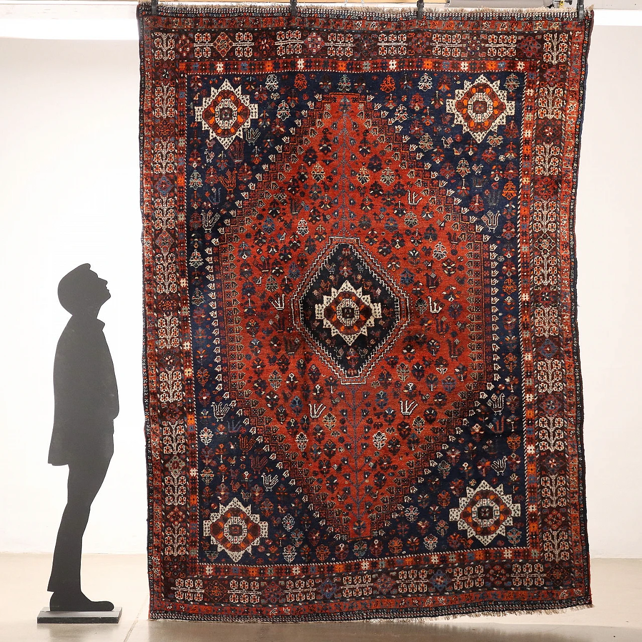 Tappeto Shiraz iraniano in lana 2