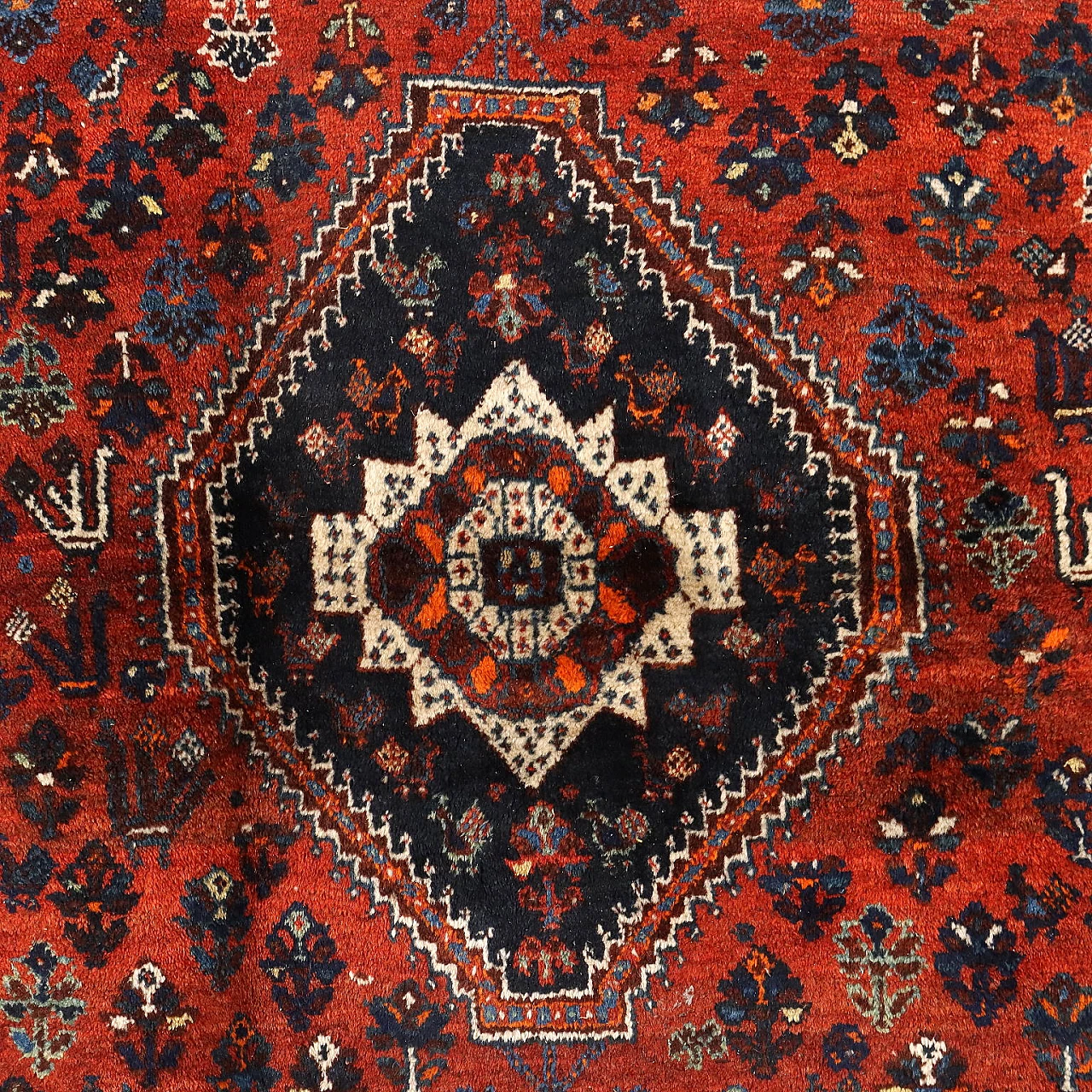 Tappeto Shiraz iraniano in lana 3