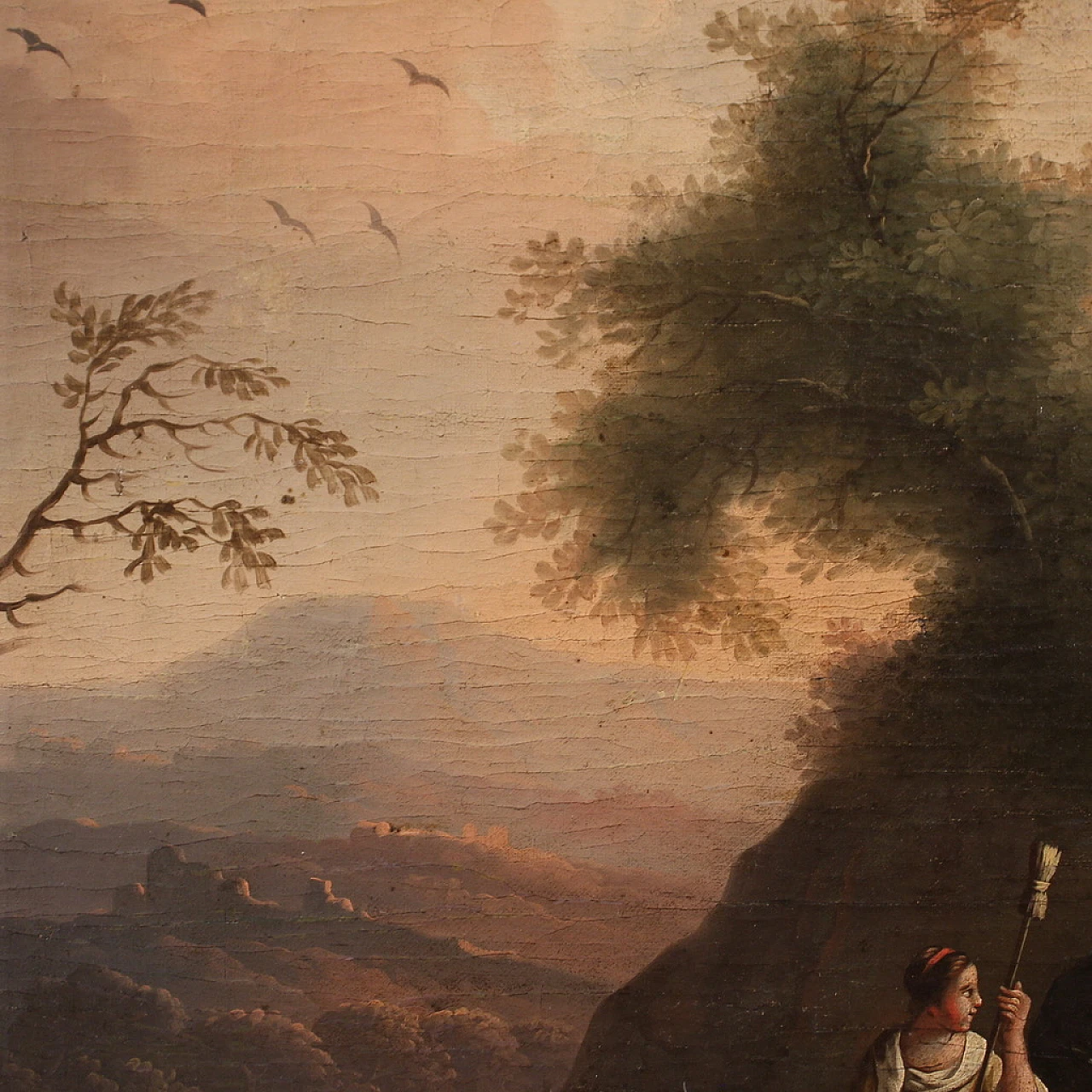 Bucolic landscape painting, 18th century 10