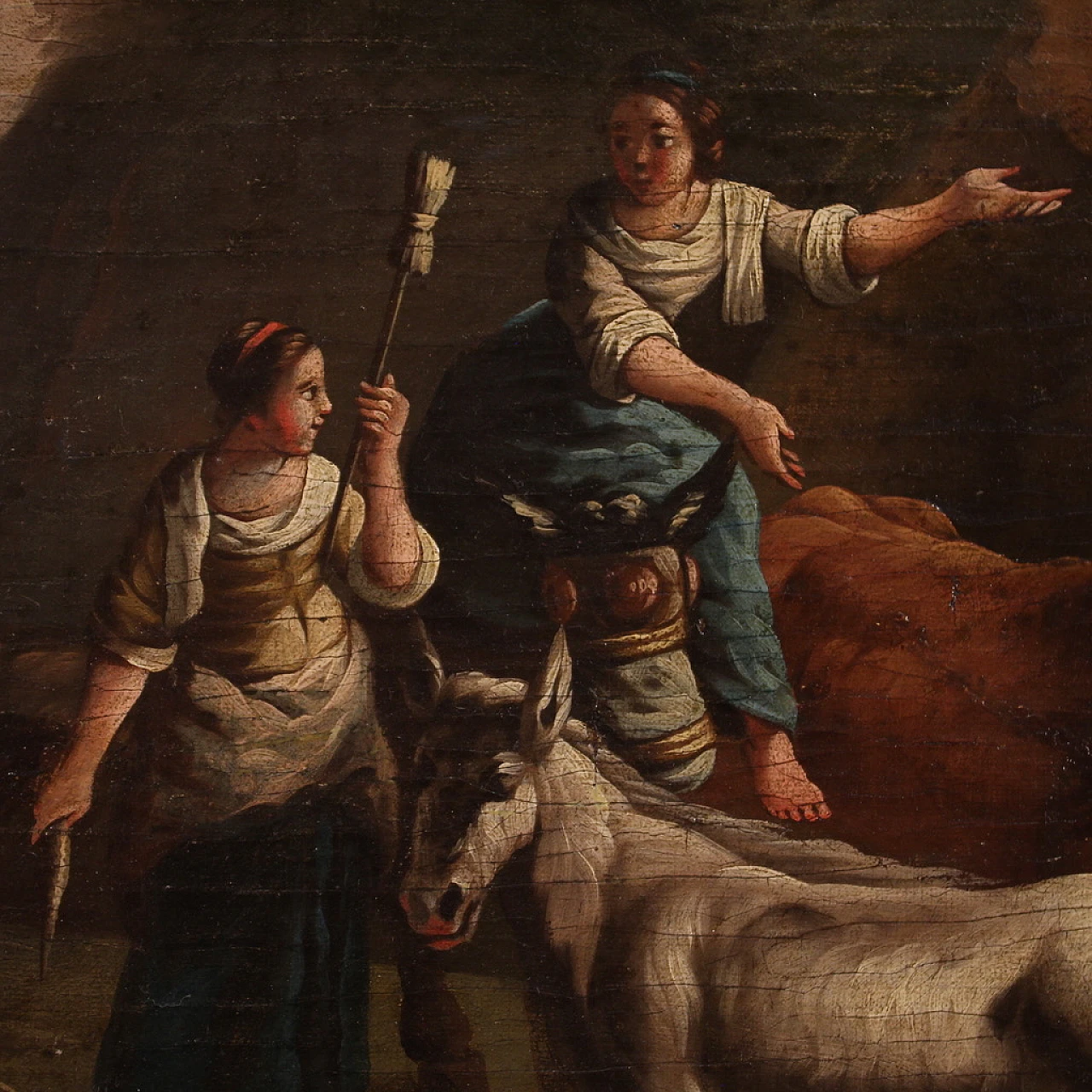 Bucolic landscape painting, 18th century 14