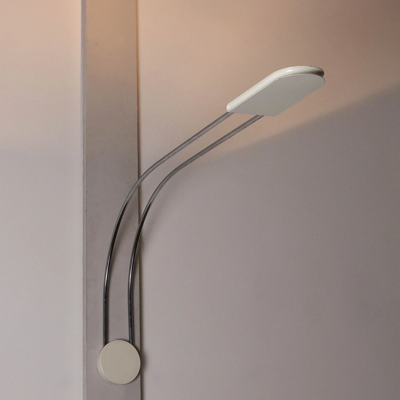 Lampada Gesto di Bruno Gecchelin per Skipper, anni '70 1