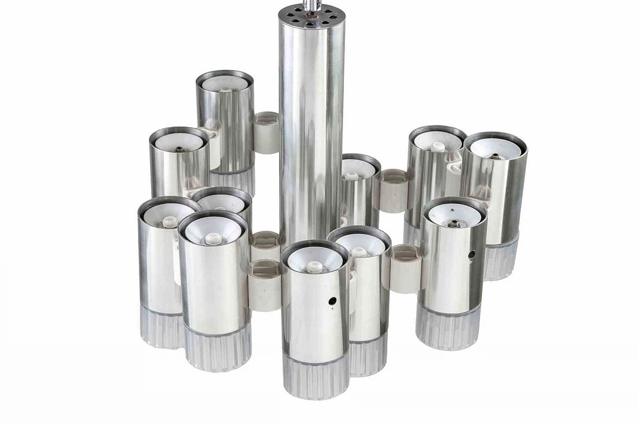 Angelo Gaetano Sciolari, Lampadario "Modernista" attr. a Gaetano Sciolari 1960-1979 3