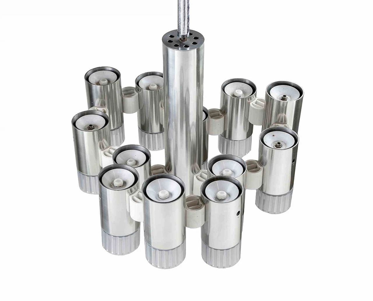 Angelo Gaetano Sciolari, Lampadario "Modernista" attr. a Gaetano Sciolari 1960-1979 4