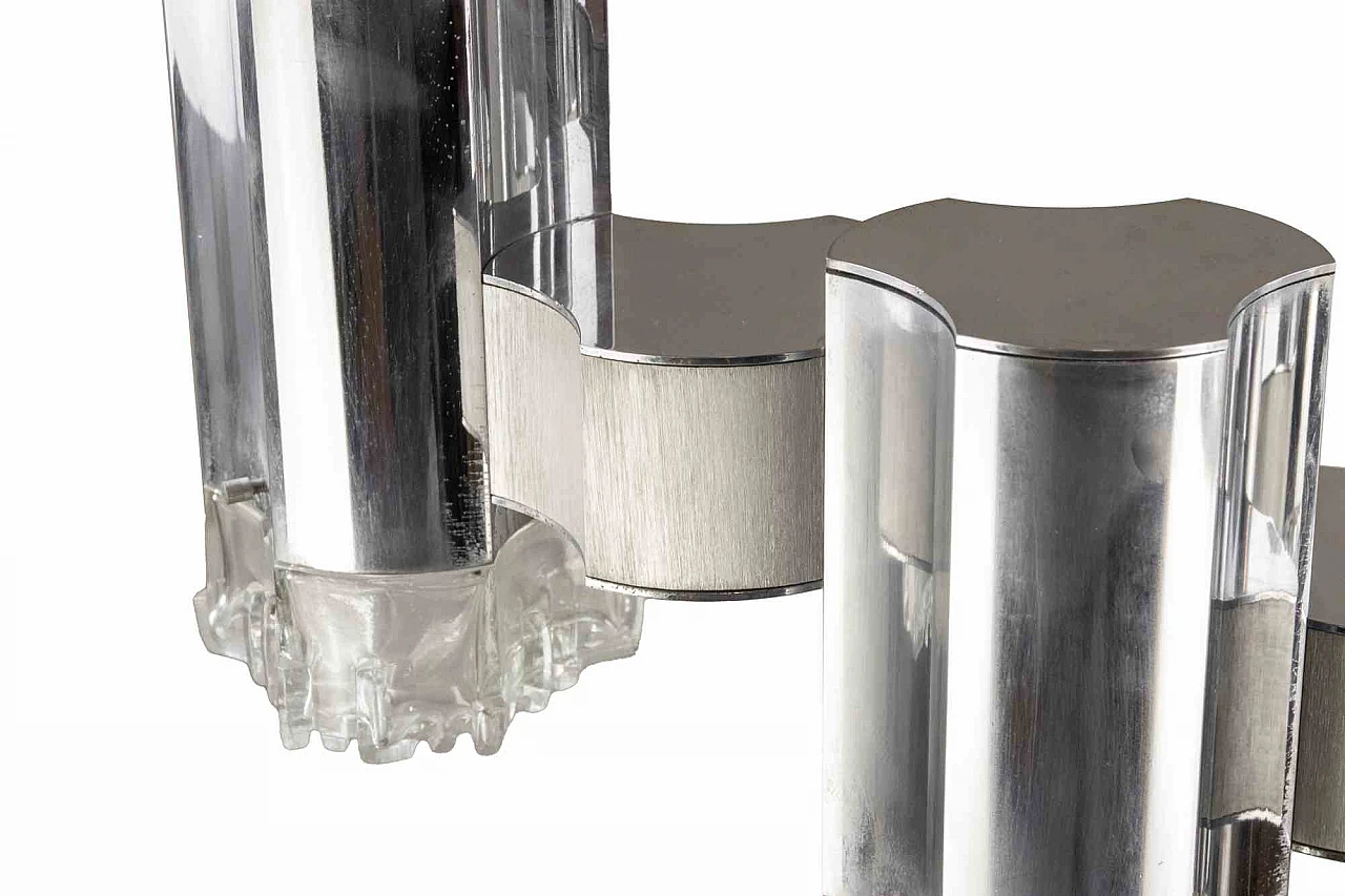 Angelo Gaetano Sciolari, Lampadario "Modernista" attr. a Gaetano Sciolari 1960-1979 6