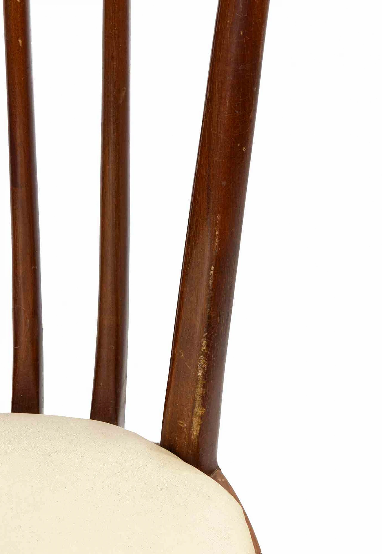 Sconosciuto, Set di 6 Sedie Vintage Produzione Italiana, anni '50 1940-1959 4