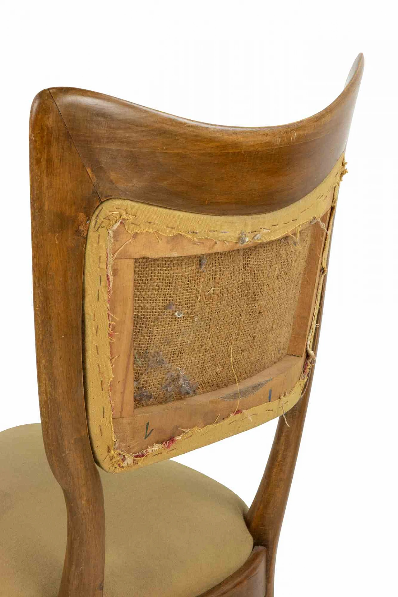 Osvaldo Borsani, Set of 4 Vintage Chairs attr. to Osvaldo Borsani 1940s-1950s 5