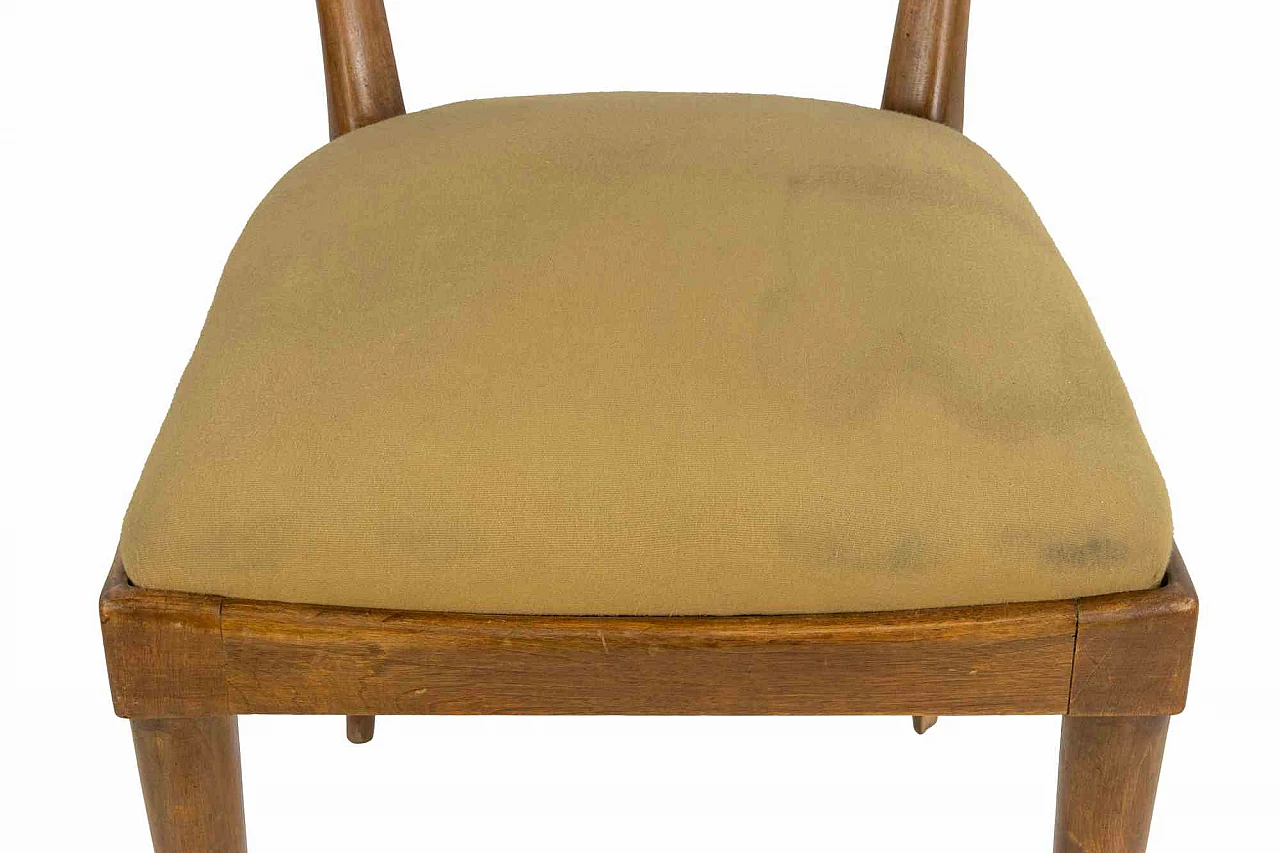 Osvaldo Borsani, Set of 4 Vintage Chairs attr. to Osvaldo Borsani 1940s-1950s 6