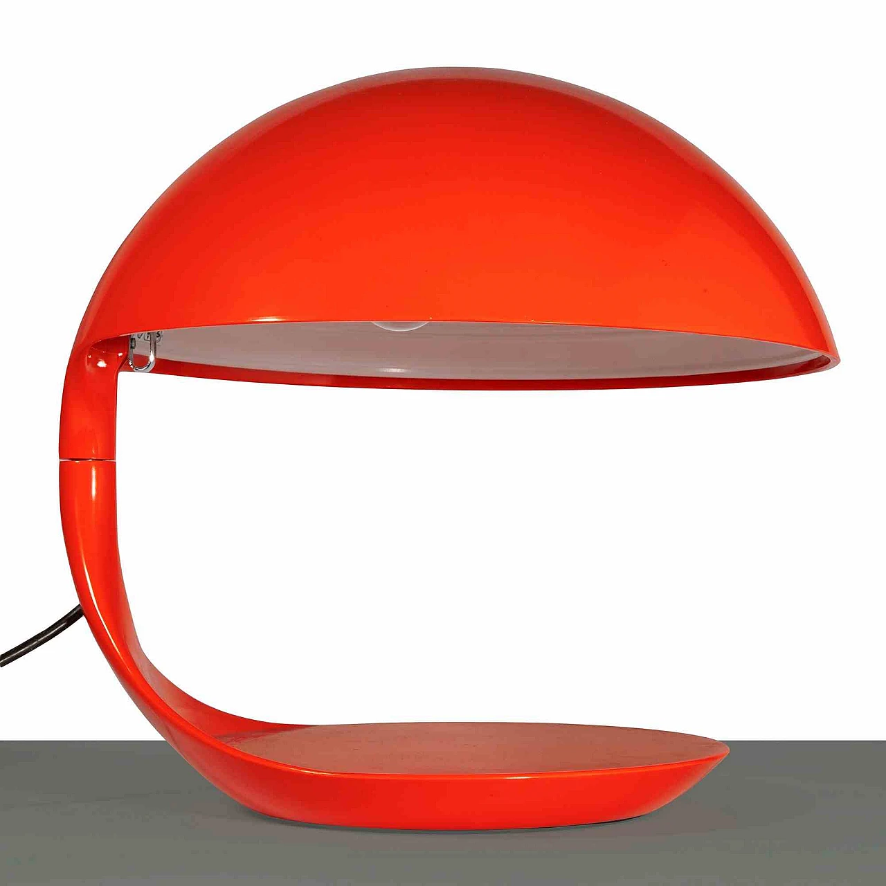 Elio Martinelli, Table Lamp "Red Cobra" 1960s-1970s 1