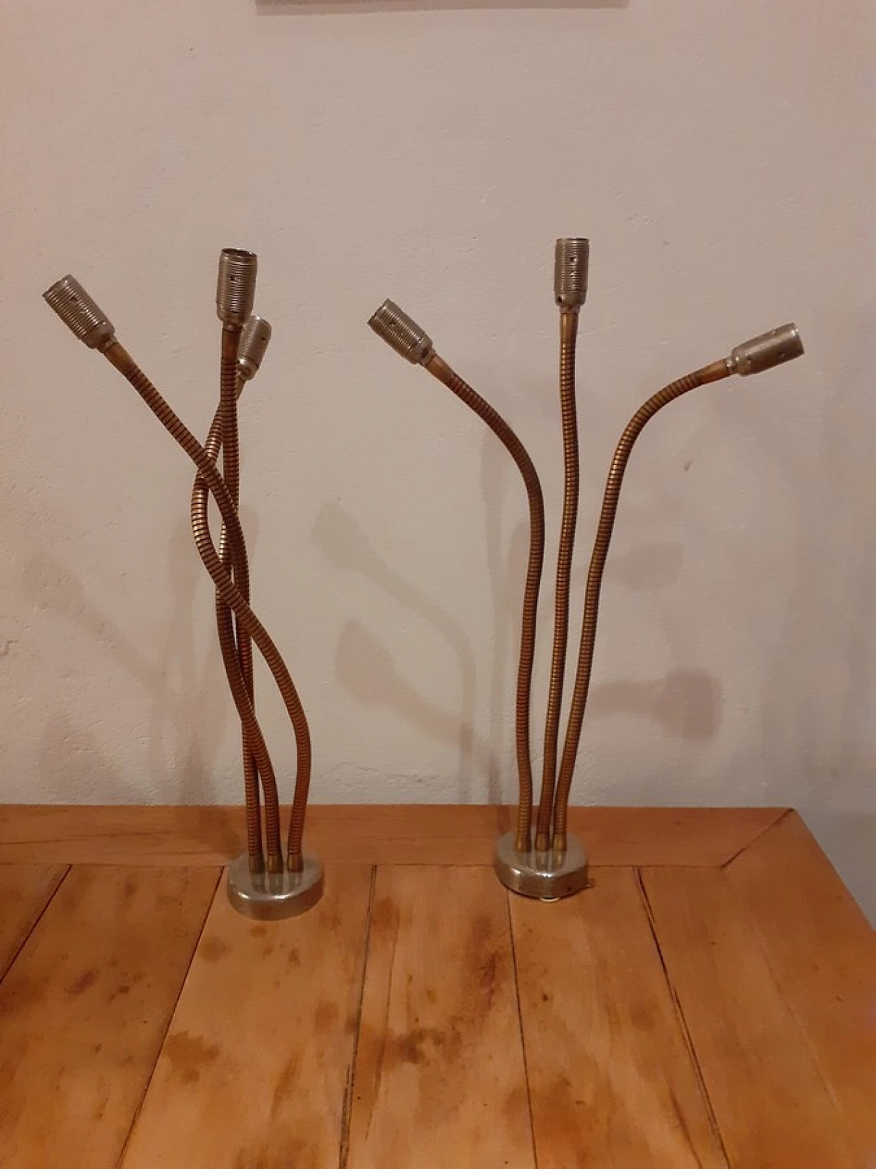 Coppia di appliques Catellani e Smyth, anni '80 3