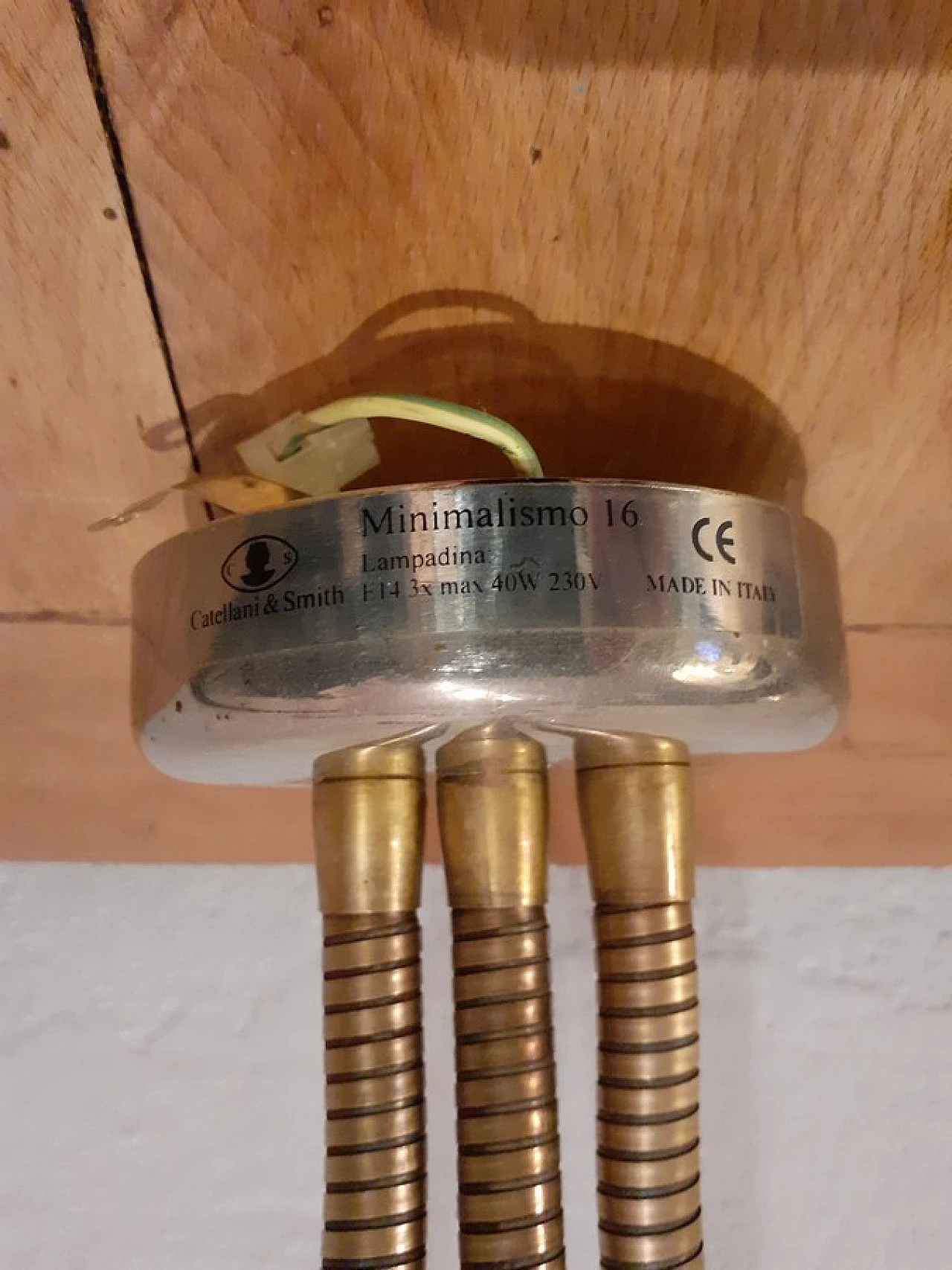 Coppia di appliques Catellani e Smyth, anni '80 6