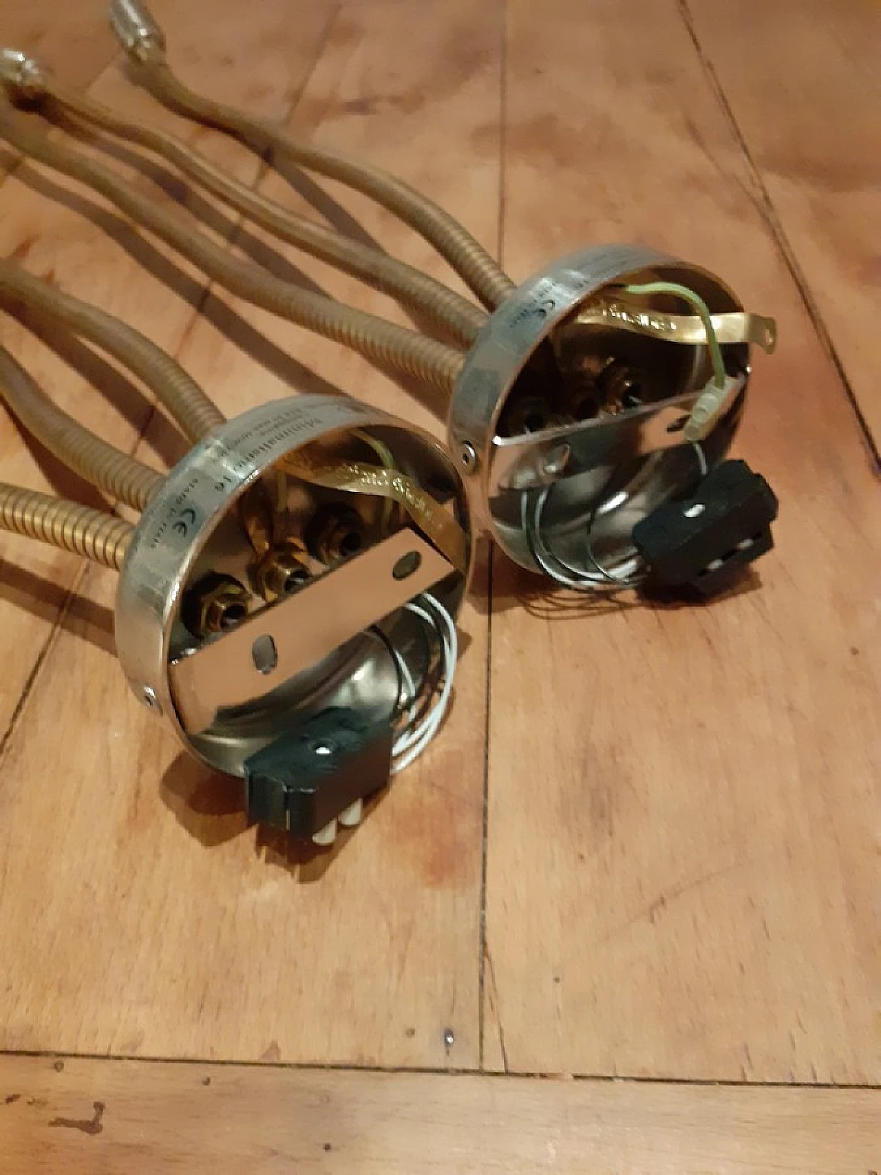 Coppia di appliques Catellani e Smyth, anni '80 8