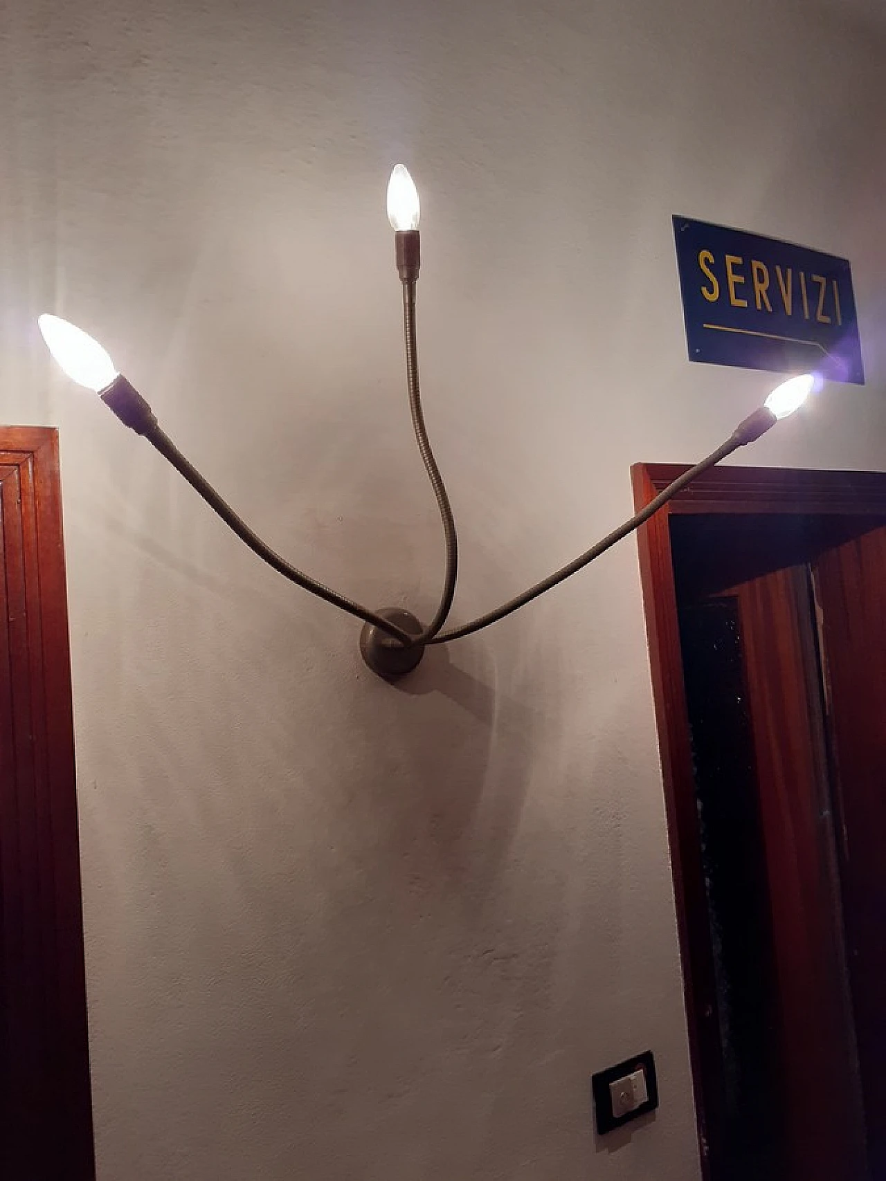 Coppia di appliques Catellani e Smyth, anni '80 11