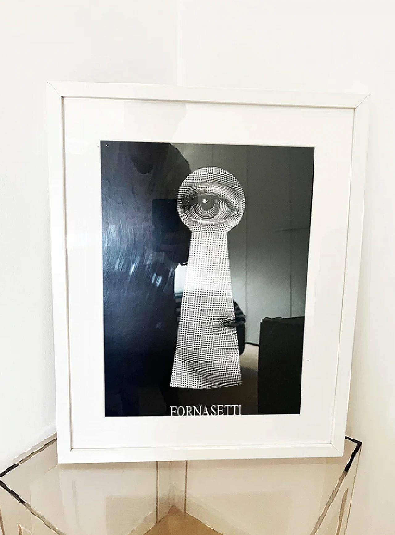 The Lock, poster by Fornasetti Temi & Variazioni, 1990s | intOndo