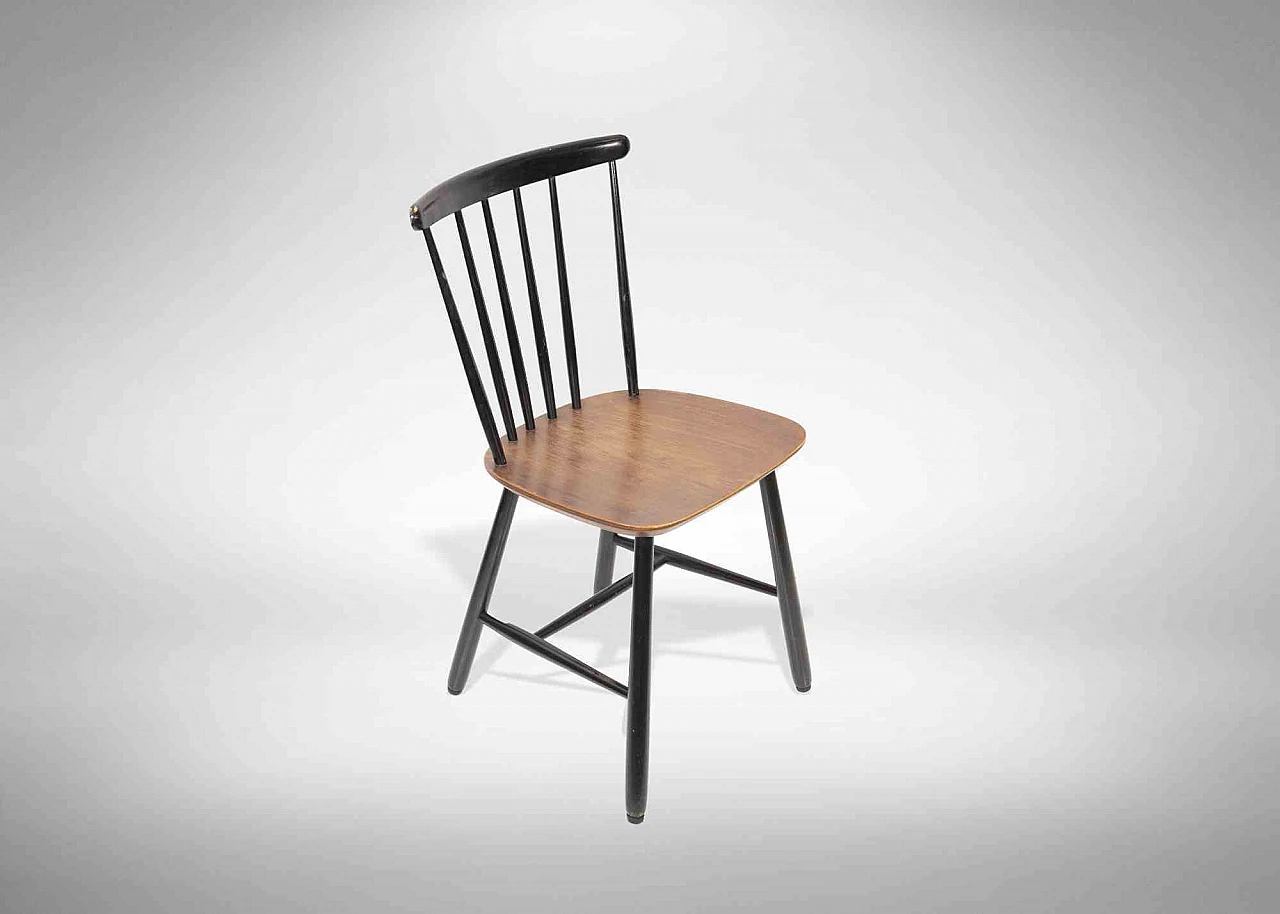 Ilmari Tapiovaara, set di 6 sedie da pranzo Fanett Anni 2000 4