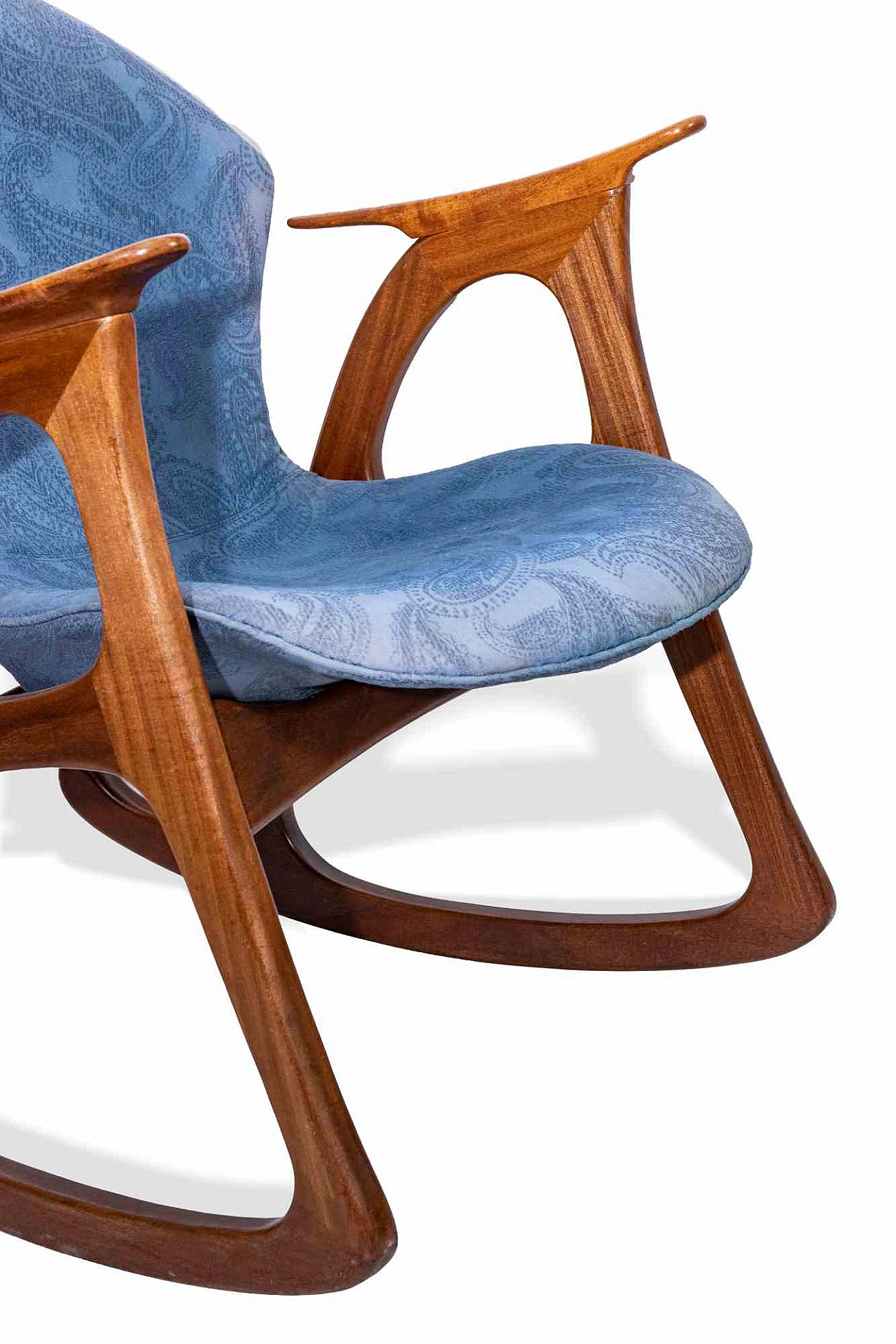 Aage Christiansen, Danish Rocking Chair 1960s-1970s 2