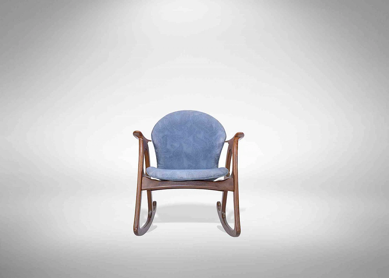 Aage Christiansen, Danish Rocking Chair 1960s-1970s 3