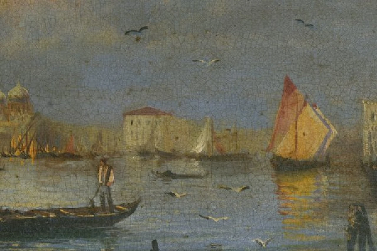 Venezia di Francesco D'Angiuolo, olio su tela, anni '80 3