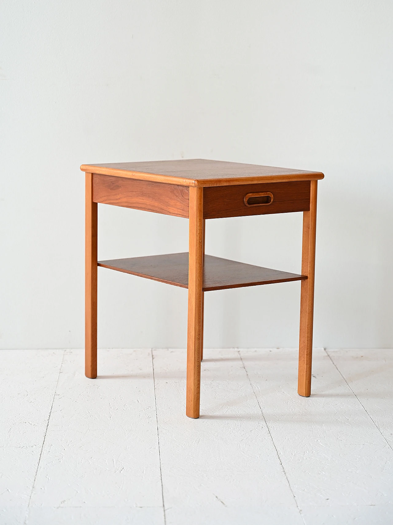 Comodino scandinavo in teak 3