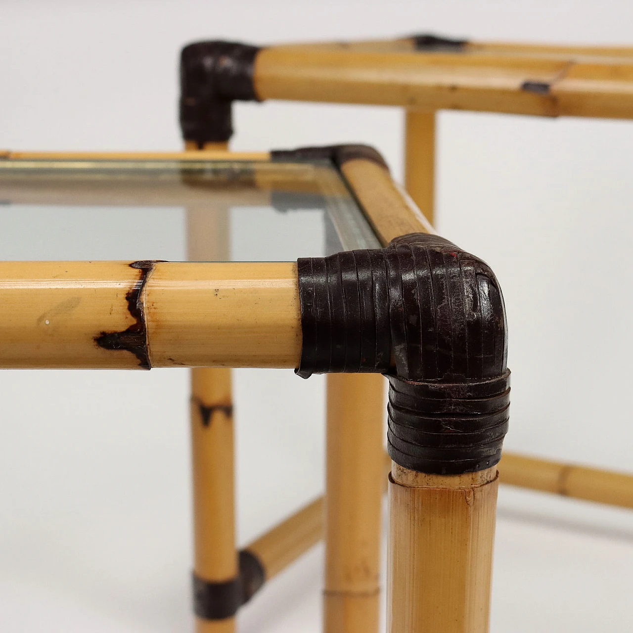 3 Tavolini a nido di Fabrizio Smania per Studio Smania Interni, anni '80 6