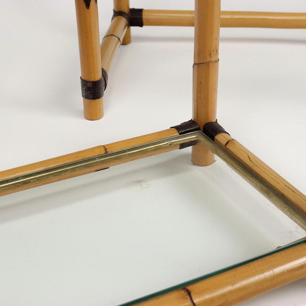 3 Tavolini a nido di Fabrizio Smania per Studio Smania Interni, anni '80 8