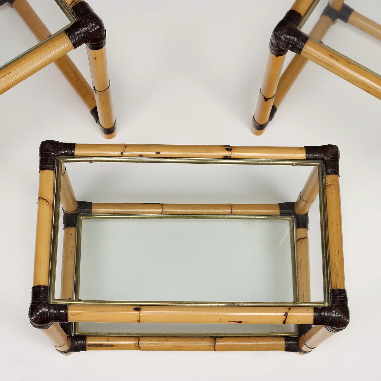 3 Tavolini a nido di Fabrizio Smania per Studio Smania Interni, anni '80 10