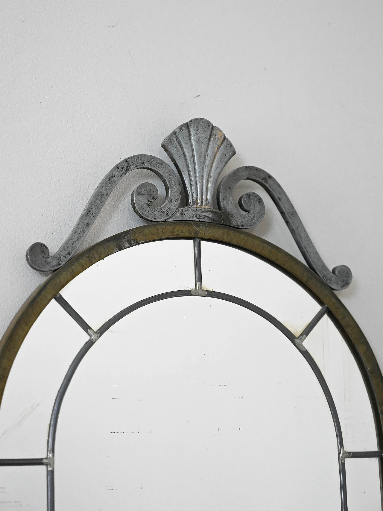 1950s Nordic metal mirror – Vintage design 2