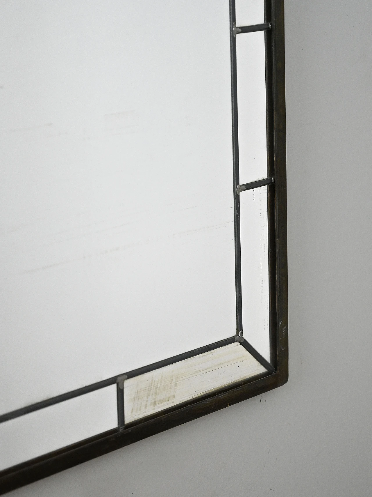 1950s Nordic metal mirror – Vintage design 3