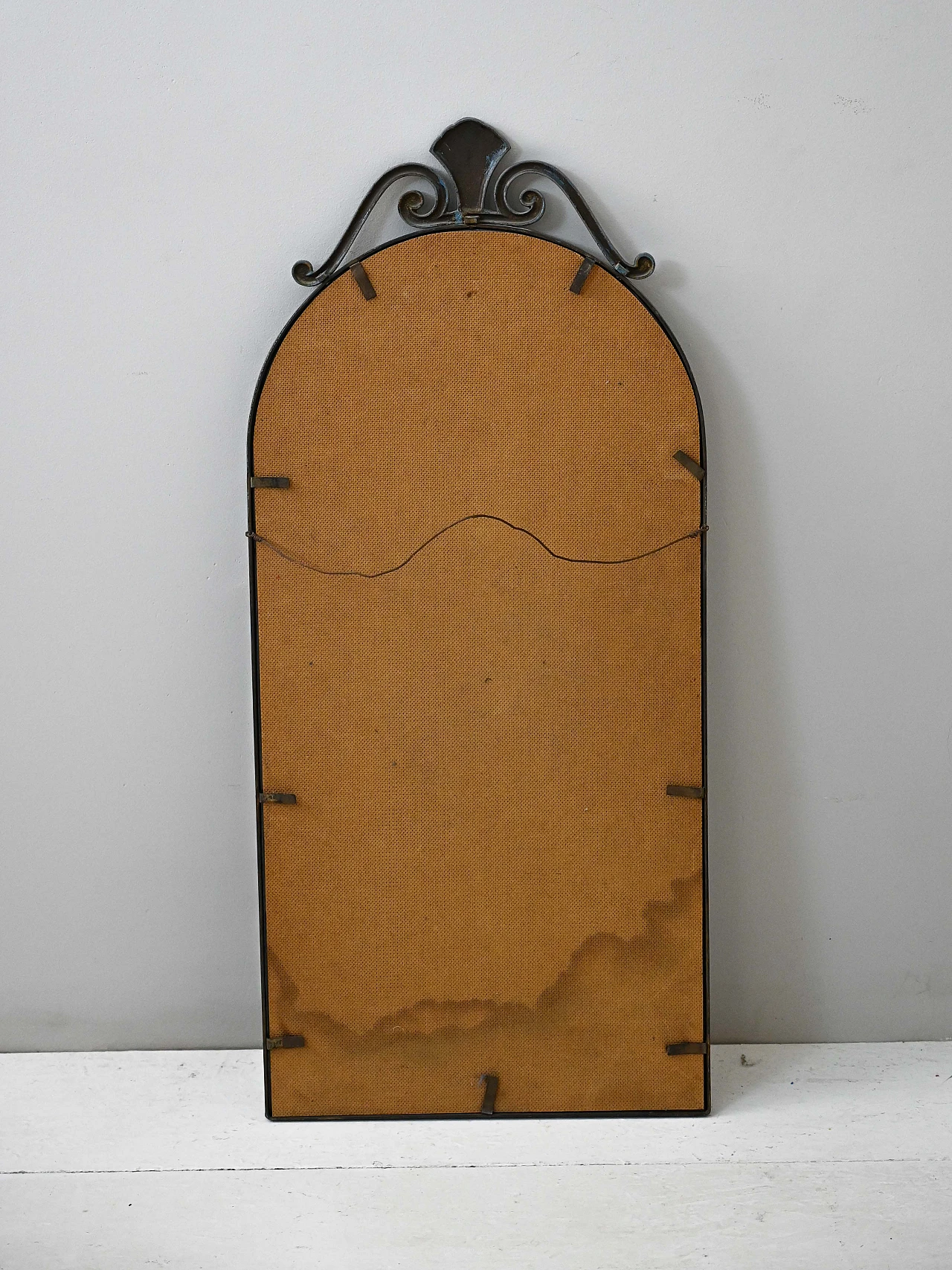 1950s Nordic metal mirror – Vintage design 5