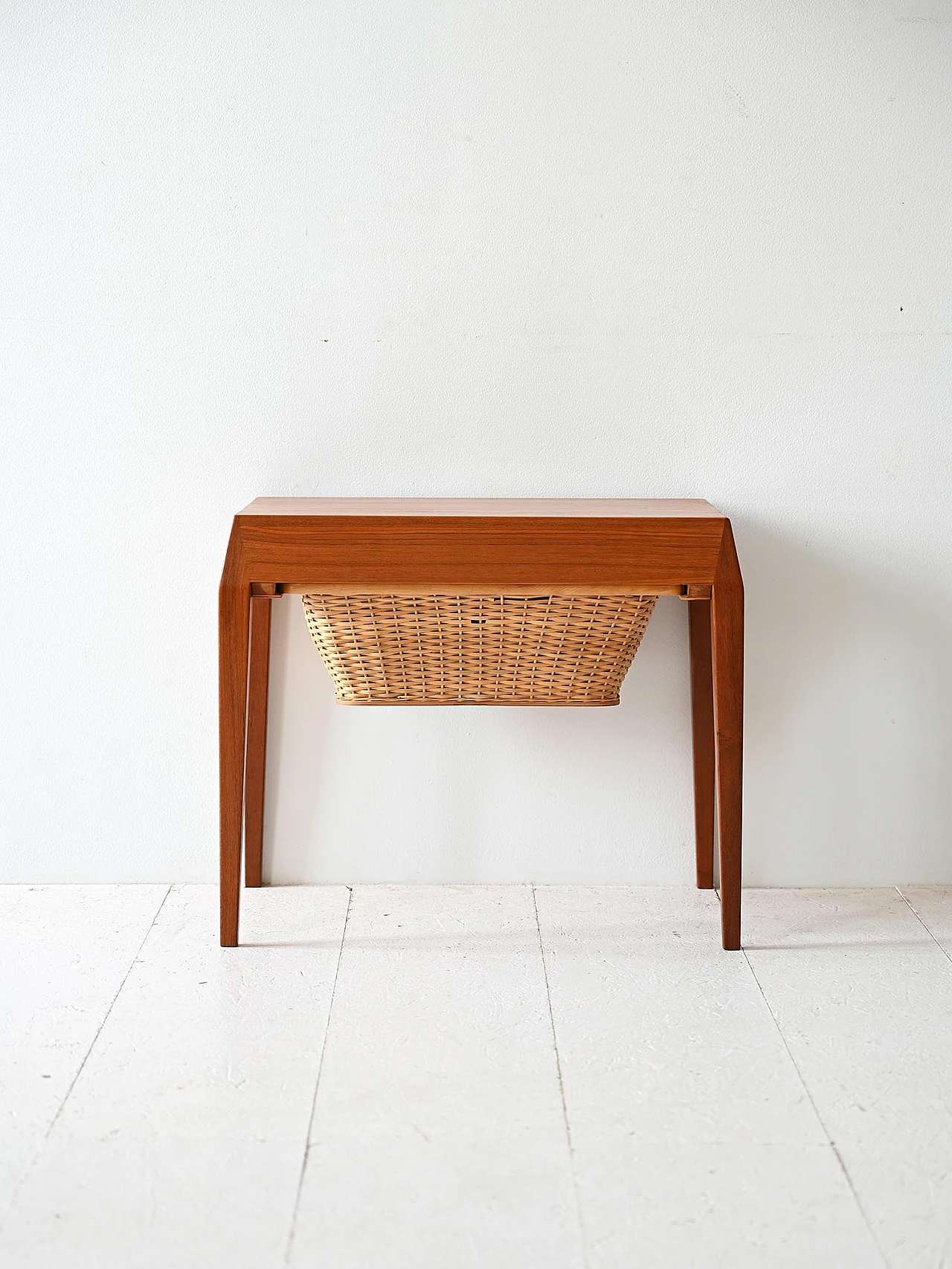 Vintage wool table by Severin Hansen 2